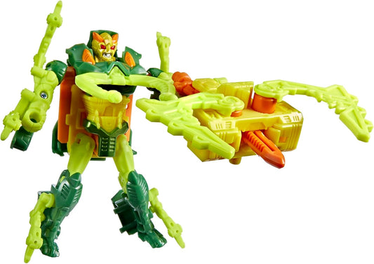 Figura de ação Transformers CYBERWORLD Armored Cyber Changers Chop Shop