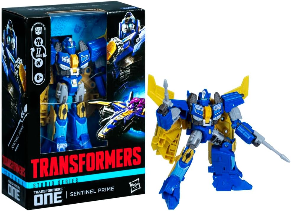 Figura de ação Transformers Studio Series Voyager Class One Sentinel Prime