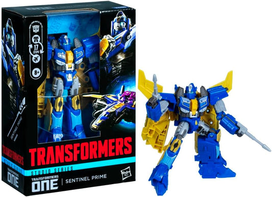 Figura de ação Transformers Studio Series Voyager Class One Sentinel Prime