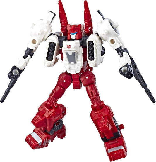 Transformers Generations War for Cybertron Deluxe WFC-S22 Autobot Six-Gun Weaponizer Action Figure - Siege Chapter - Adultos e crianças a partir dos 8 anos, 5
