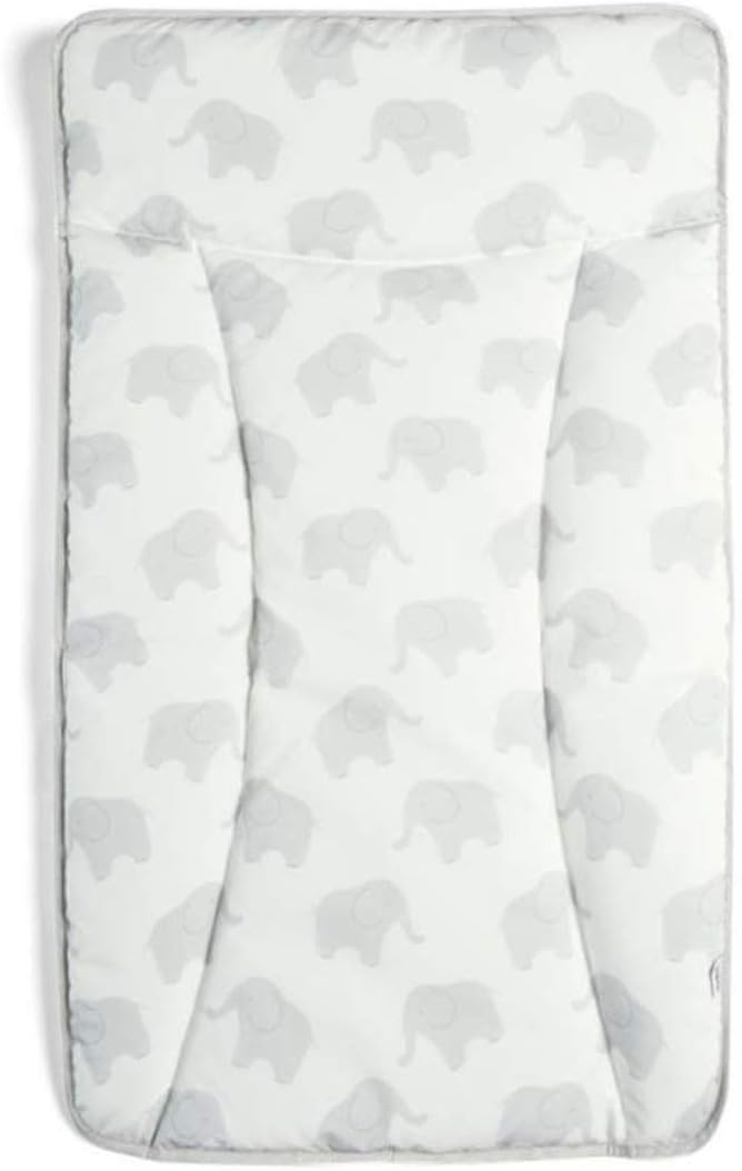Muda Fraldas Mamas & Papas Essentials, design com revestimento em PVC fácil de limpar, família de elefantes