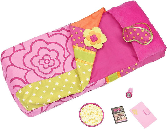 Conjunto de saco-cama insuflável Be Me da Our Generation R.S.V