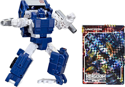 Transformers Generations War for Cybertron: Kingdom Deluxe WFC-K32 Autobot Pipes Action Figure - 8 anos ou mais, 14 cm Multicolorido F0682