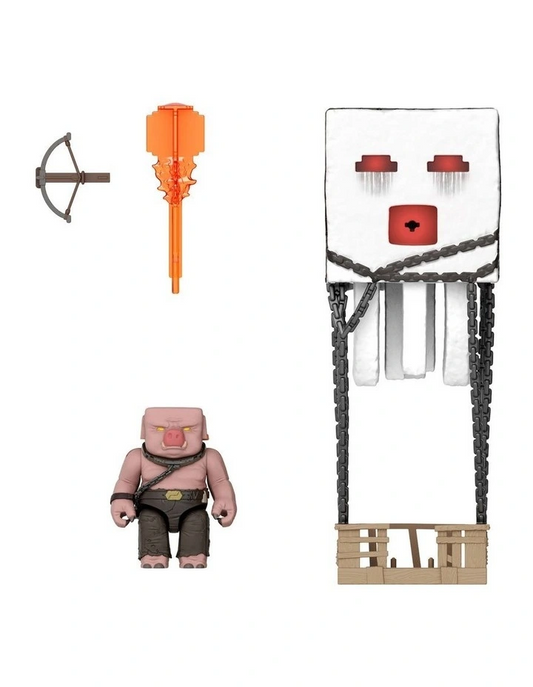 Conjunto de jogo do filme Minecraft Blast Attack Ghast