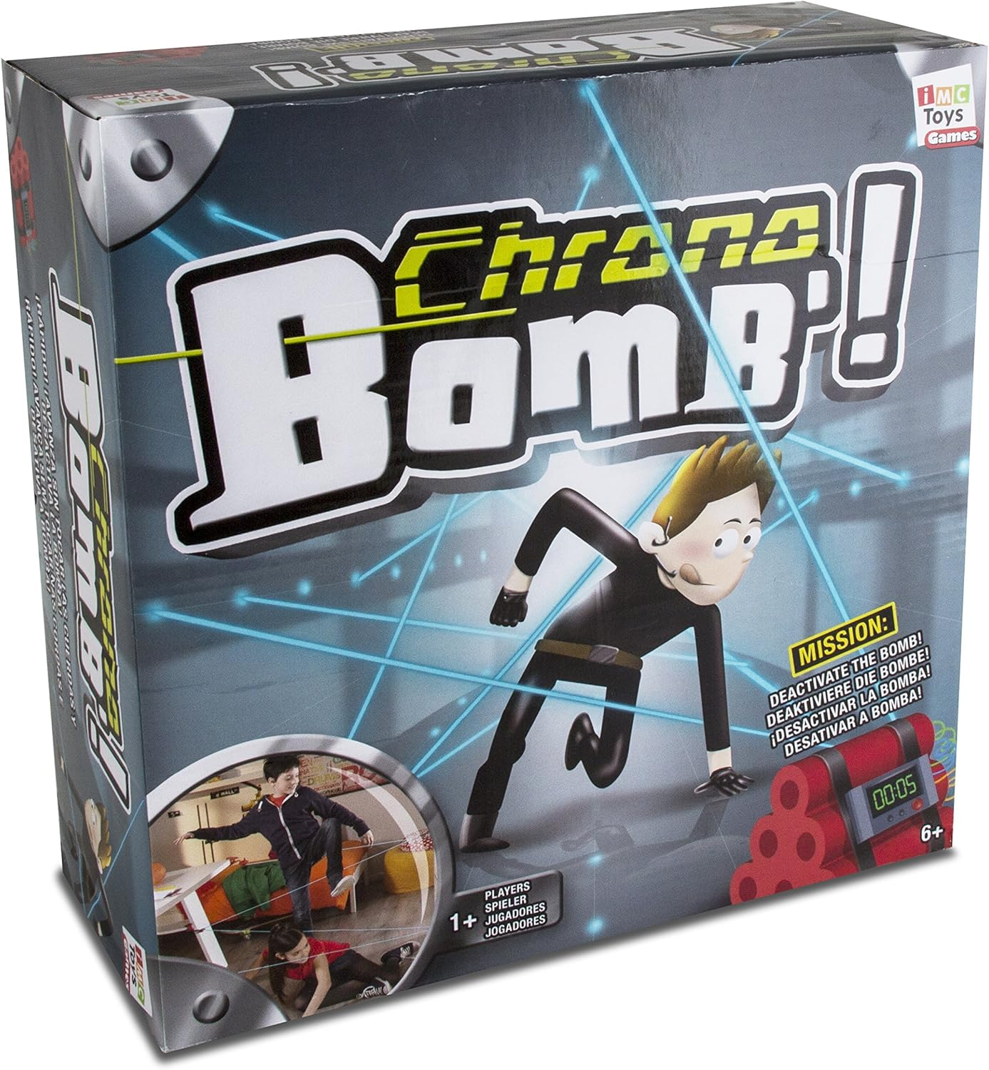 BRINQUE DIVERTIDO DA IMC TOYS - Chrono Bomb