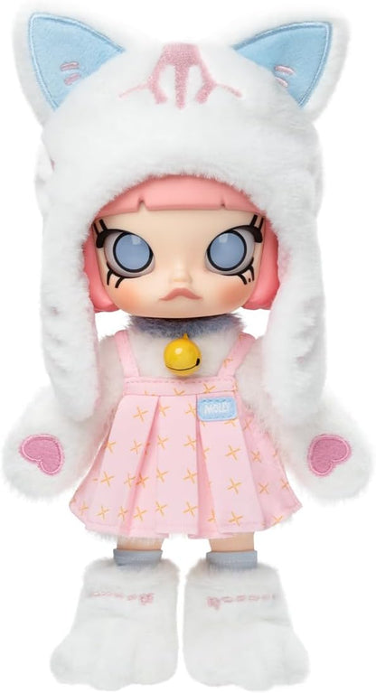 POP MART Baby Molly Baby Molly Future Painter 1 peça, design premium, presente para mulheres, boneco de ação colecionável chique e favorito dos fãs