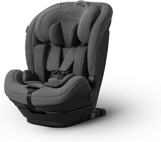 Silver Cross Balance i-Size Baby Carrier Toddler Car Seat Travel Isofix Cadeira auto 5 pontos Arnês de segurança 15 meses - 12 anos Cinza