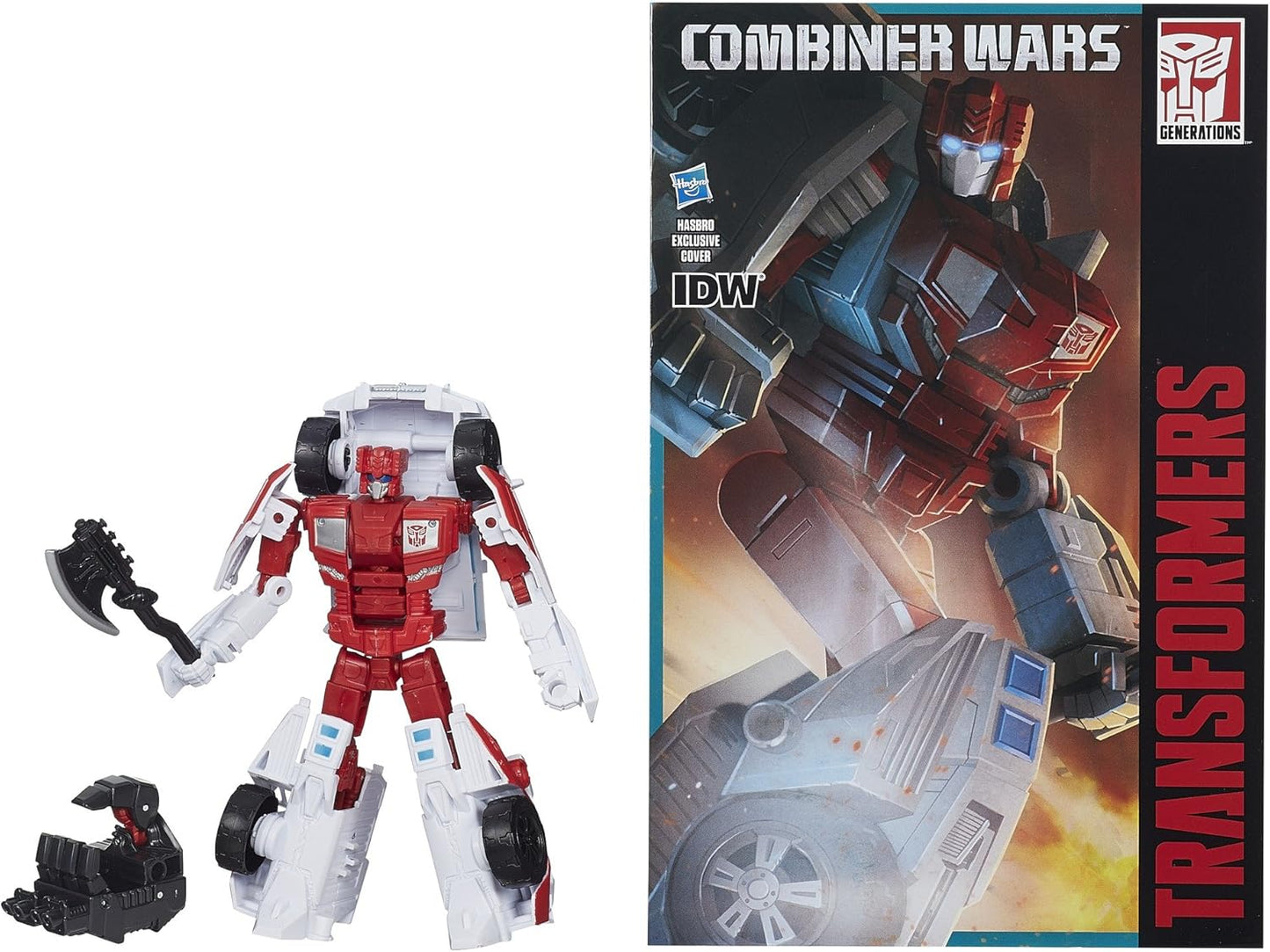 Figura Transformers Generations Combiner Wars Deluxe Class Protectobot First Aid