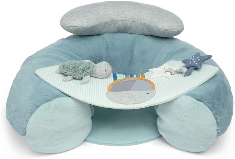 Mamas e Papas Bem-vindos ao Mundo Senta-te e Brinca, Azul