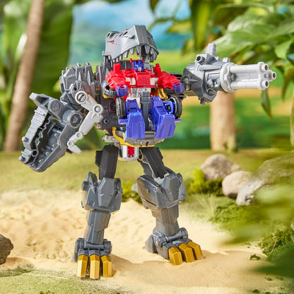 Transformers CYBERWORLD Grimlock Chomp e Battle Action Figure