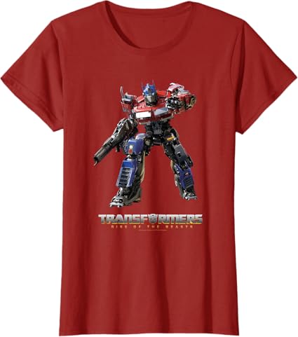 T-shirt de corpo inteiro Transformers: A Ascensão das Feras Optimus Prime
