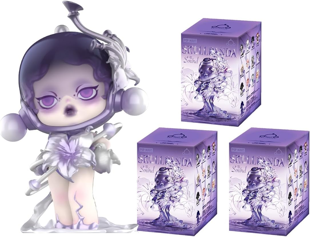POP MART SKULLPANDA x HAMCUS 1/6 Figura de ação Design Premium Presentes para Mulheres Figura de ação de brinquedo de arte chique colecionável favorita dos fãs