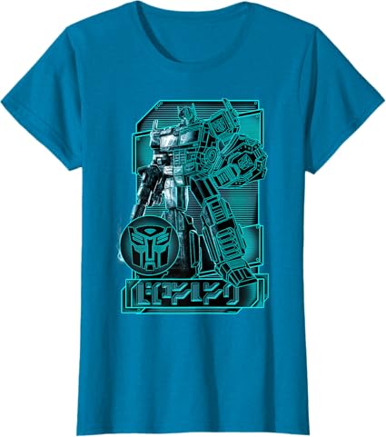 T-shirt Transformers: War For Cybertron Optimus Prime Portrait