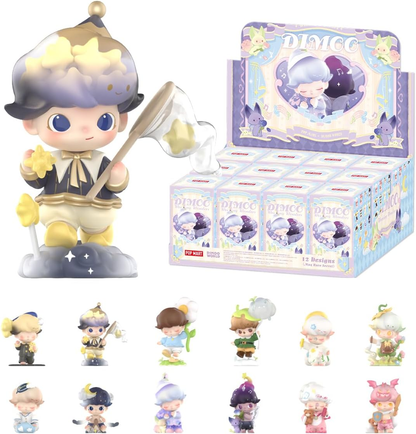 POP MART DIMOO WORLD X DISNEY Series-Mickey Bolsa de Peluche em Vinil 1 Caixa Personagem Articulado Design Premium Presentes Fã-Favorito Brinquedo Colecionável Figura de Acção de Brinquedo de Arte