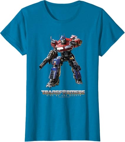 T-shirt de corpo inteiro Transformers: A Ascensão das Feras Optimus Prime