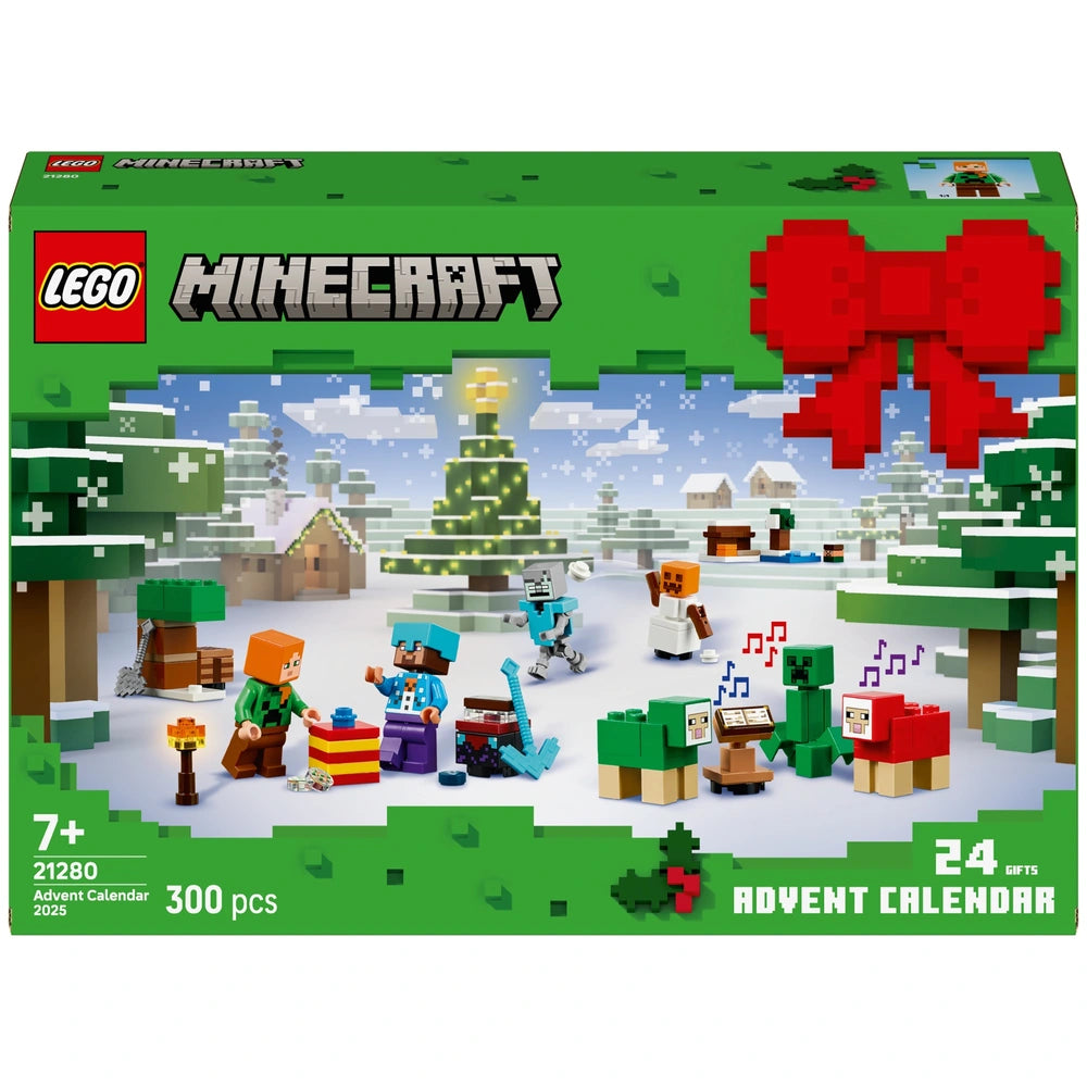 LEGO Conjunto Minecraft 21280 Calendário do Advento 2025