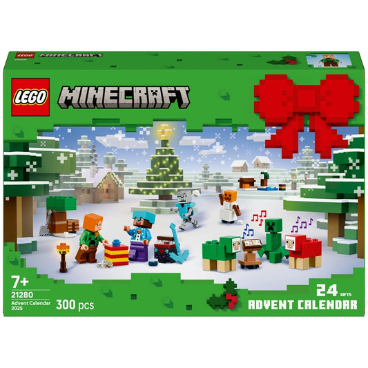 LEGO Conjunto Minecraft 21280 Calendário do Advento 2025
