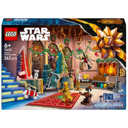LEGO Conjunto Star Wars 75418 Calendário do Advento 2025