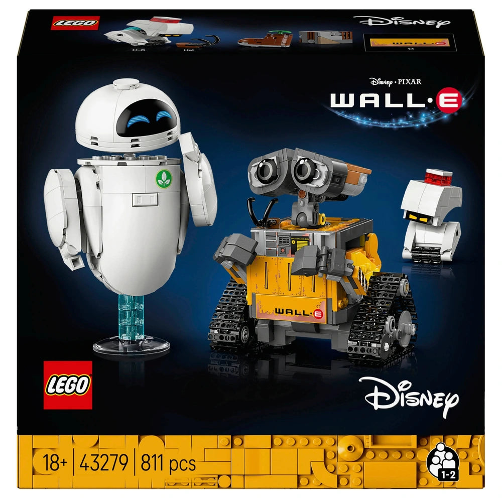 Conjunto LEGO Disney 43279 WALL-E e EVE para adultos