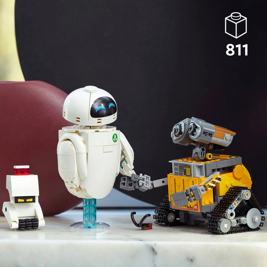 Conjunto LEGO Disney 43279 WALL-E e EVE para adultos