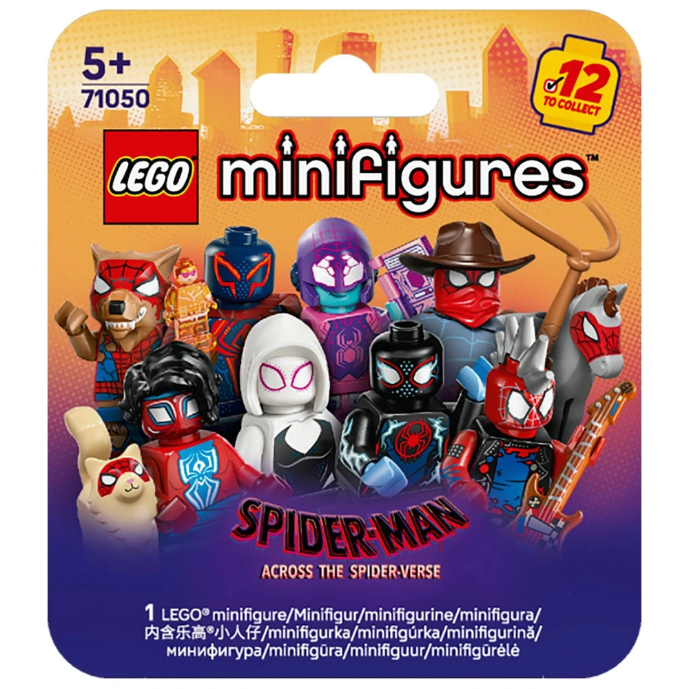 LEGO Minifigures 71050 Spider-Man: Across the Spider-Verse - Pacote de Personagens Colecionáveis