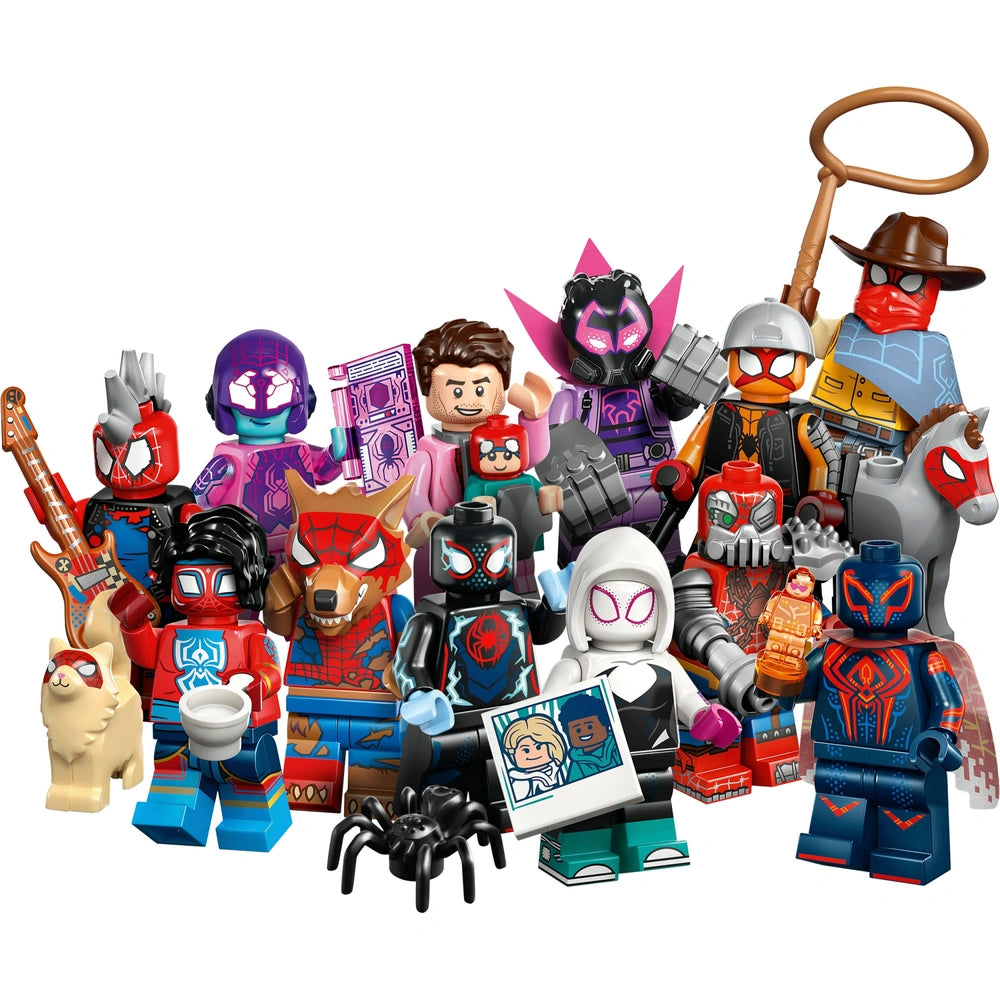 LEGO Minifigures 71050 Spider-Man: Across the Spider-Verse - Pacote de Personagens Colecionáveis