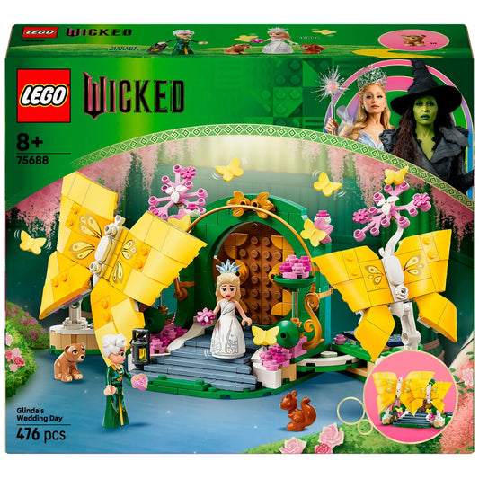 Conjunto LEGO Wicked 75688 O Dia do Casamento de Glinda
