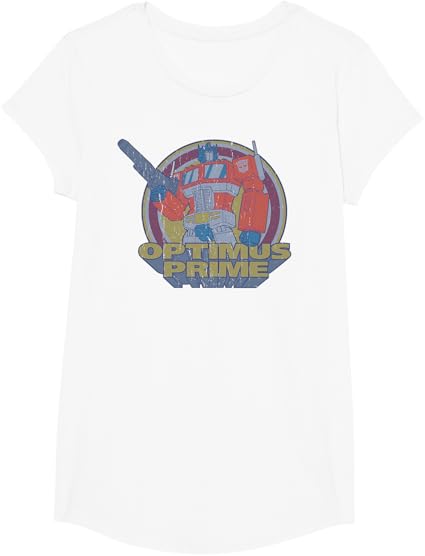 T-shirt Transformers Optimus Prime Retro Portrait