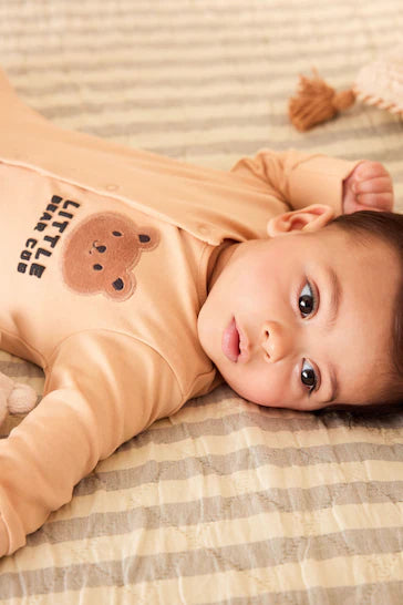 |BabyBoy| Conjunto De 3 Macacões Xadrez Sem Pés Para Bebê Urso Neutro (0 Meses - 3 Anos)