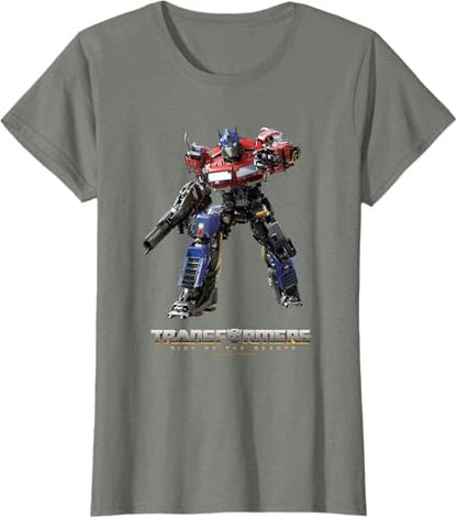 T-shirt de corpo inteiro Transformers: A Ascensão das Feras Optimus Prime