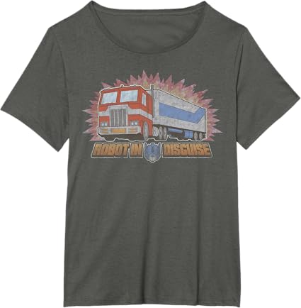 T-Shirt Transformers Optimus Prime Robot Disfarçado