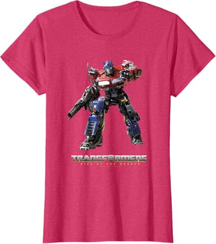 T-shirt de corpo inteiro Transformers: A Ascensão das Feras Optimus Prime