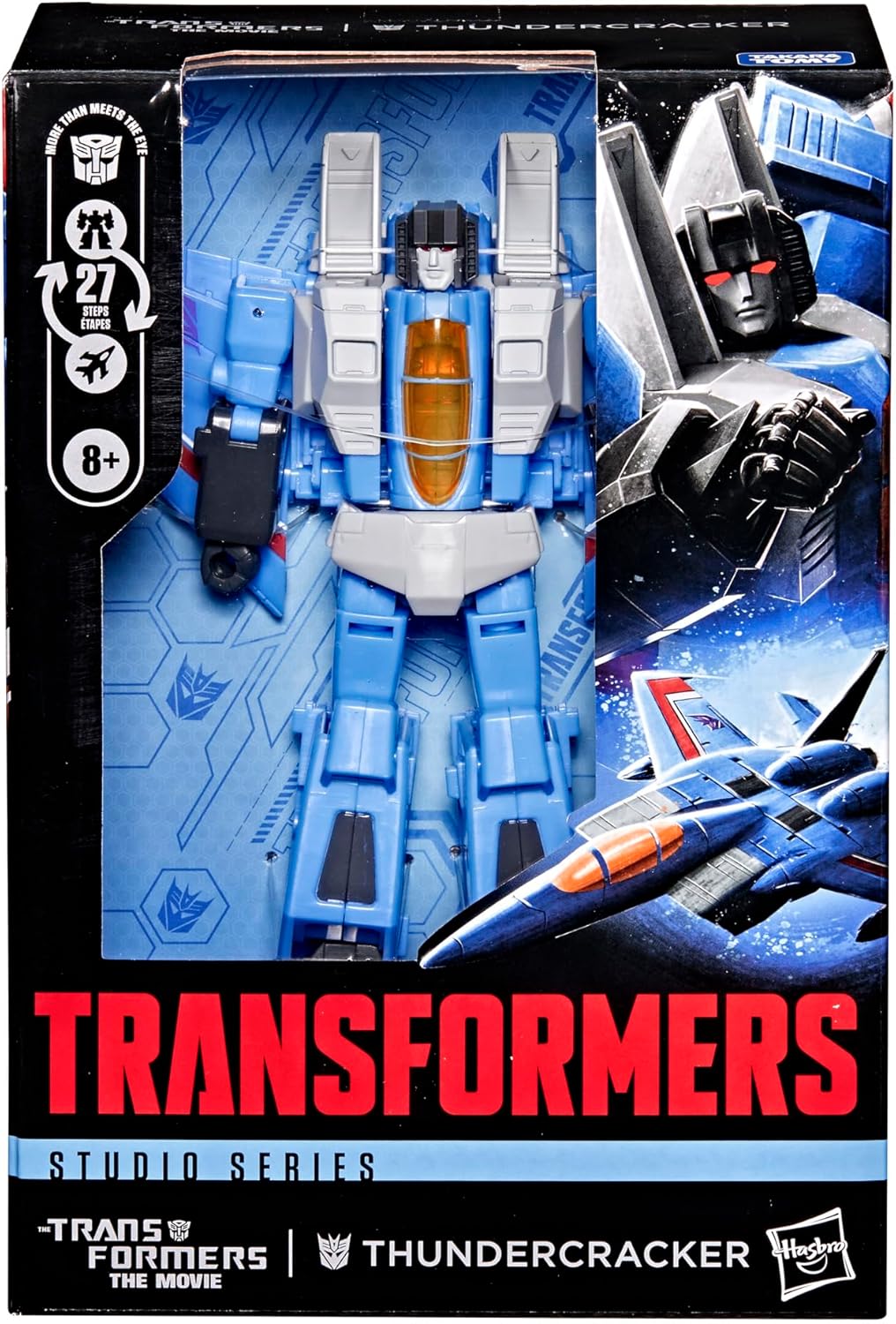 Figura de ação Thundercracker da linha Transformers Studio Series: O Filme, Classe Voyager