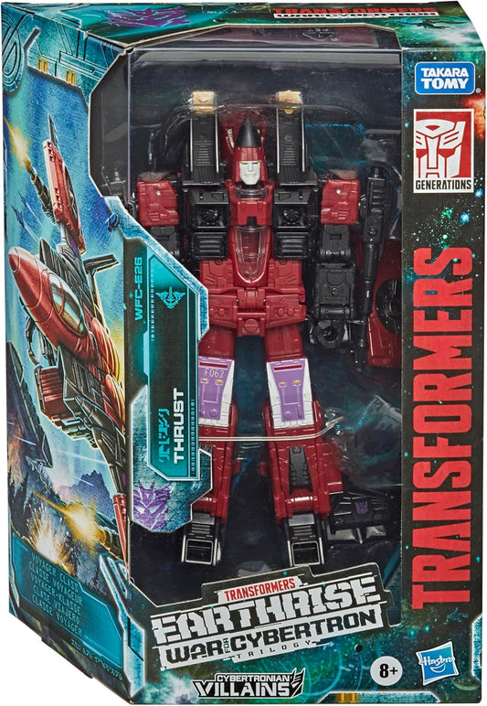 Transformers Generations War for Cybertron: Earthrise Voyager WFC-E26 Thrust, 18 cm (7 polegadas)