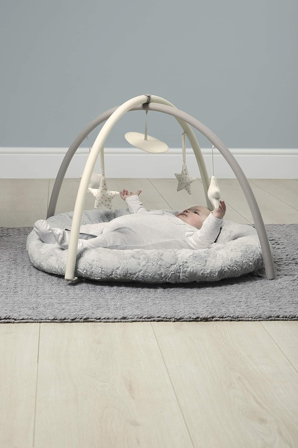 Tapete de atividades interativo para bebé Mamas & Papas, cinzento/creme