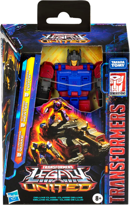 Figura de ação Transformers Legacy United Deluxe Class G1 Universe Quake