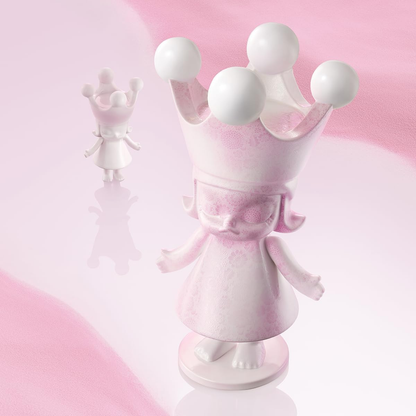 POP MART MEGA ROYAL MOLLY 100% Rouge·china 1 peça, design premium, presente para mulheres, boneco de ação colecionável chique favorito dos fãs