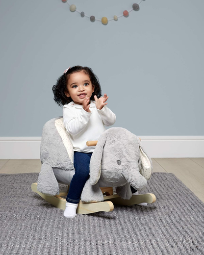 Mamas & Papas Animal de Baloiço Interativo para Bebés, Elefante Ellery