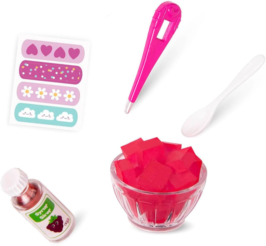 Conjunto Snuggle and Snuffle da nossa geração – Conjunto de ursinhos de peluche macios para bonecas de 45 cm – Conjunto de acessórios com 6 peças