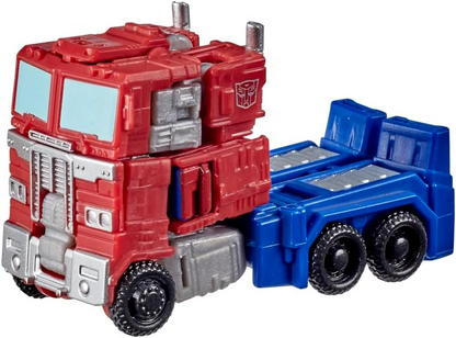 Transformers,F0662 Toys Generations War for Cybertron: Kingdom Core Class WFC-K1 Optimus Prime Action Figure - Kids Ages 8 and Up, 3.5-inch