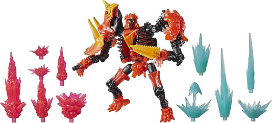 Transformers Generations War for Cybertron Classe Luxo - WFC-K39 Tricranius - Beast Power Fire Blasts Collection
