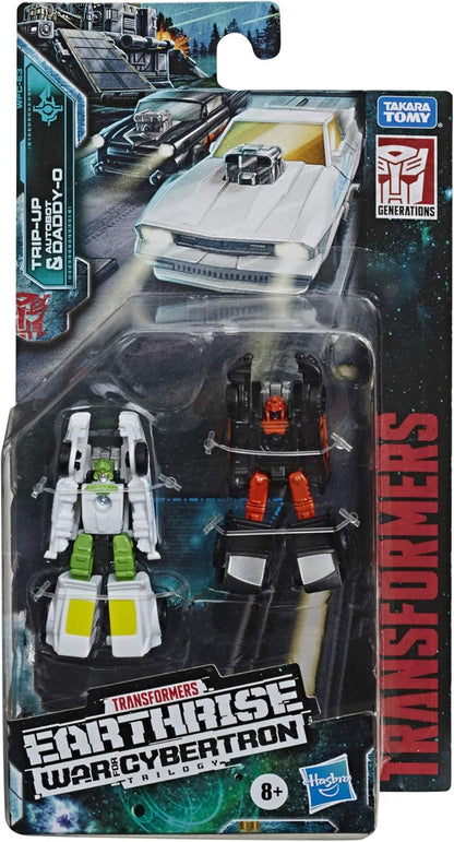 Transformers Generations War for Cybertron: Earthrise Micromaster WFC-E3 Hot Rod Patrol - Pack de 2 - Para crianças a partir dos 8 anos, 3,8 cm (1,5 polegadas)