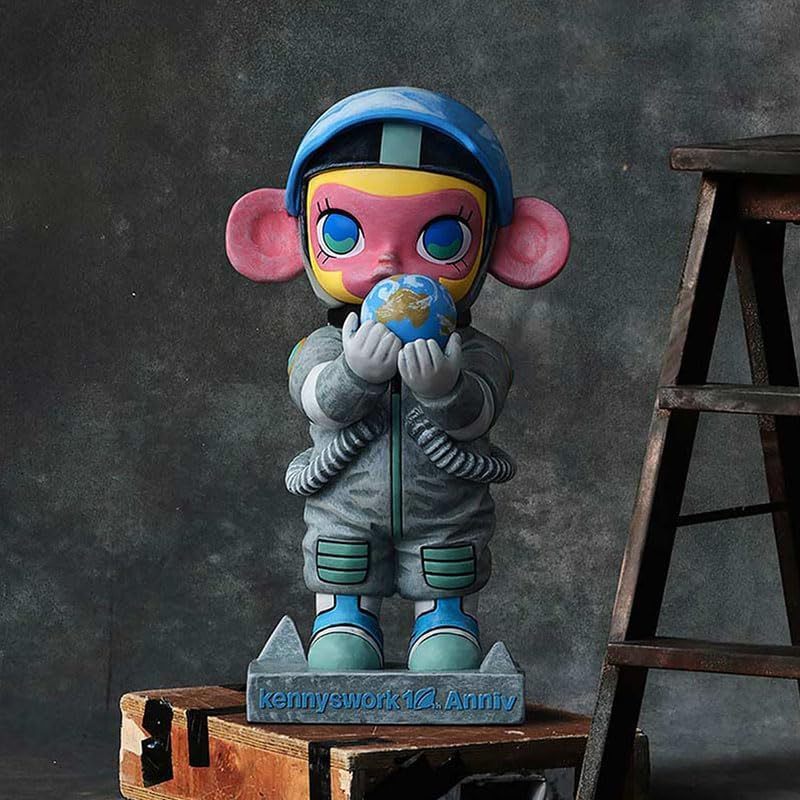 POP MART MOLLY Estátuas de Aniversário Figuras da Série Retro Clássica 3 Caixas 2,5 polegadas Personagem Articulado Design Premium presentes para mulheres Caixa surpresa favorita dos fãs Brinquedo colecionável Figura de ação de brinquedo de arte