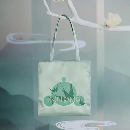 POP MART SKULLPANDA Bolsa de pelúcia fofa Bolsa de ombro para meninas Mulheres Crianças Presentes