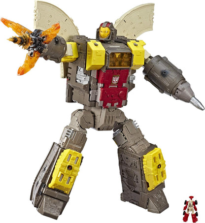 Transformers Generations War for Cybertron Titan WFC-S29 Omega Supreme - Figura de Acção - Converte-se num Centro de Comando - Adultos e Crianças a partir dos 8 Anos, 60 cm