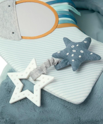 Mamas e Papas Bem-vindos ao Mundo Senta-te e Brinca, Azul