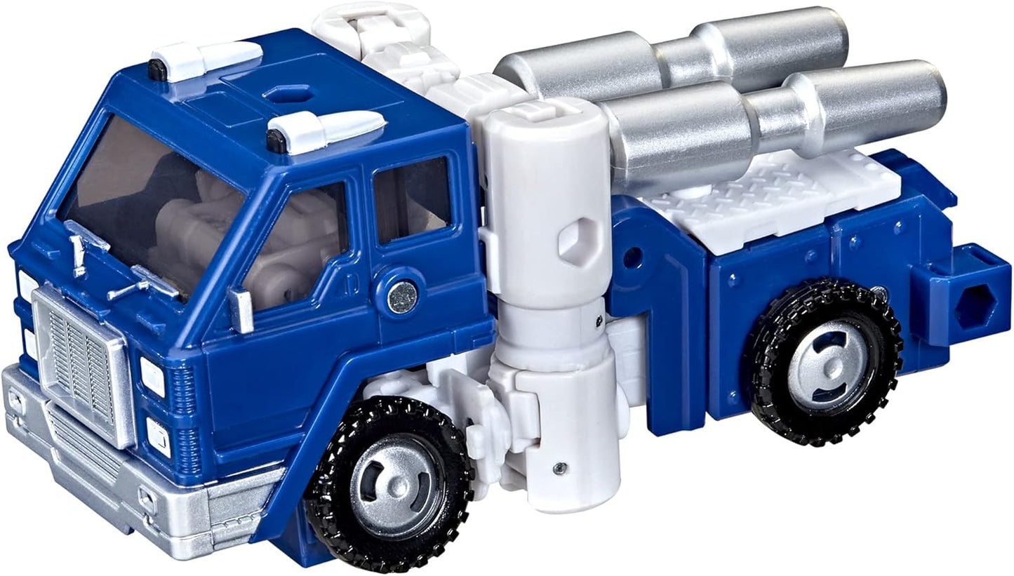 Transformers Generations War for Cybertron: Kingdom Deluxe WFC-K32 Autobot Pipes Action Figure - 8 anos ou mais, 14 cm Multicolorido F0682