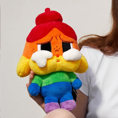 POP MART CRYBABY CHEER UP, BABY! SERIES - Boneca de peluche de 6,35 cm, personagem articulada, design premium, presente para mulheres, figura de ação de brinquedo chique e favorita dos fãs