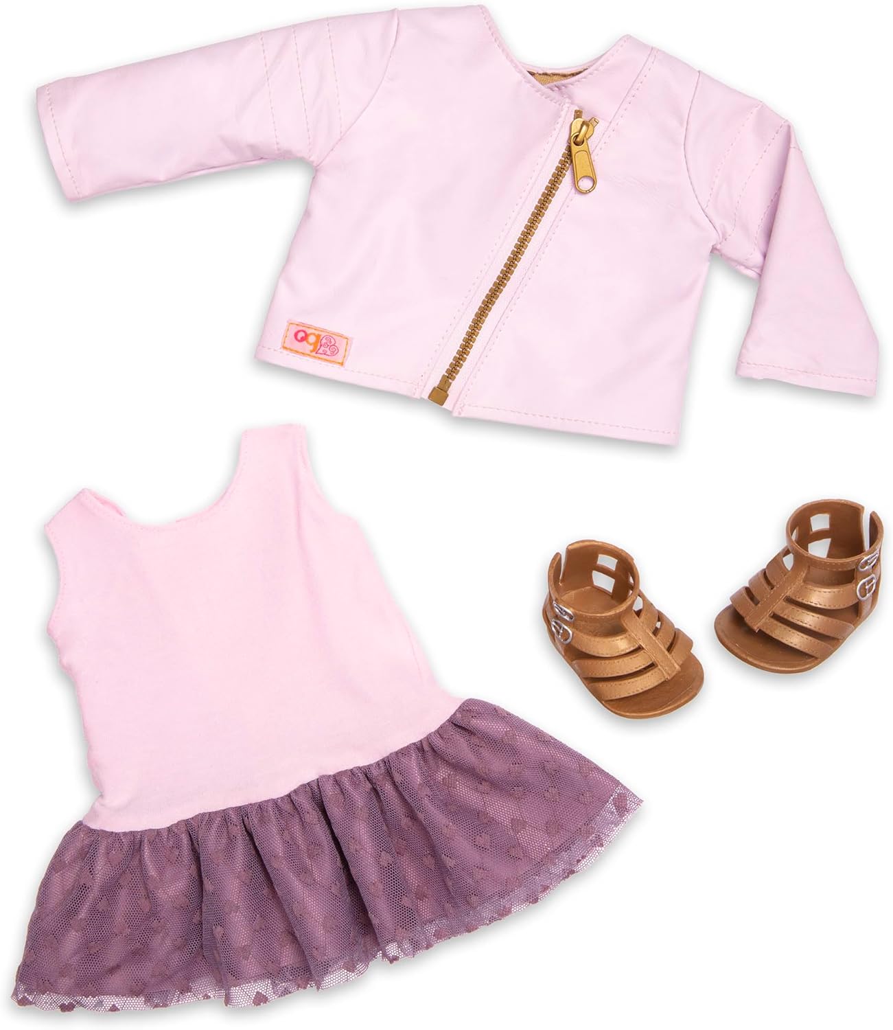 Our Generation BD31101 Vienna Fashion Doll, Roxo e Rosa