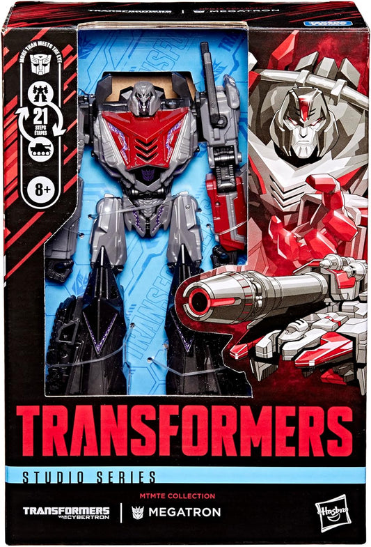 Figura de ação Megatron da coleção Transformers Studio Series MTMTE War for Cybertron